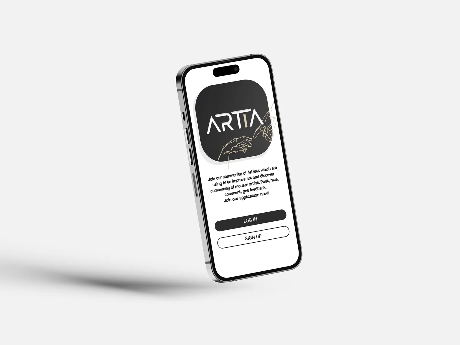 Návrh mobilního rozhraní aplikace ARTIA