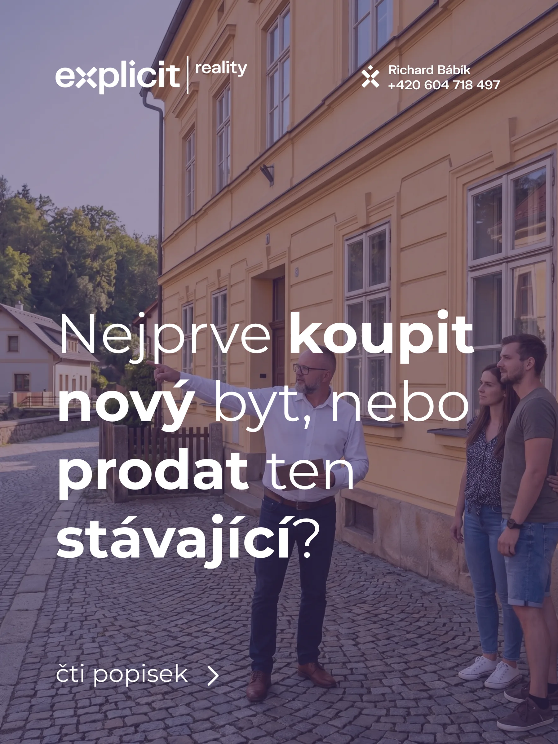 Sociální příspěvek makléře Explicid Reality