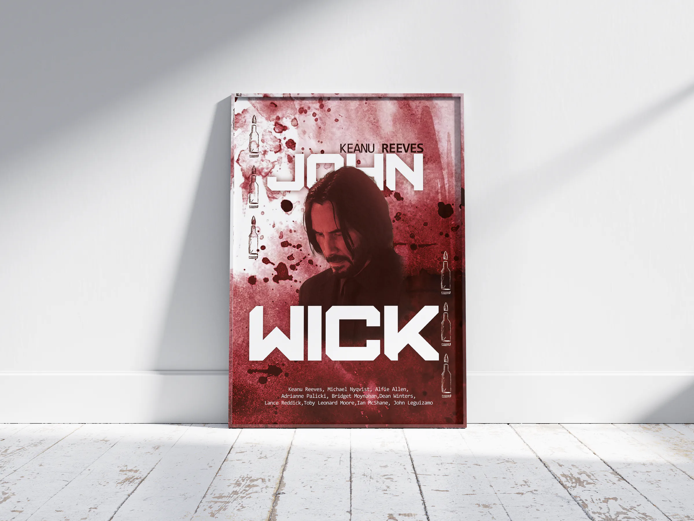 Druhá kompozice plakátu k filmu John Wick