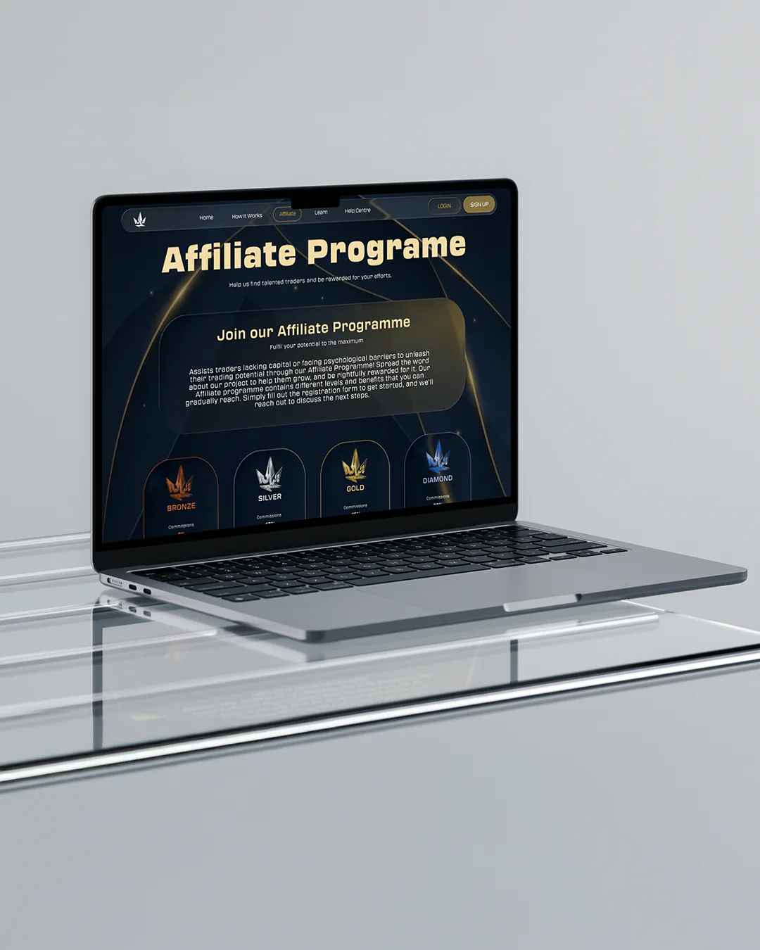 Affiliate program na webu Invictus